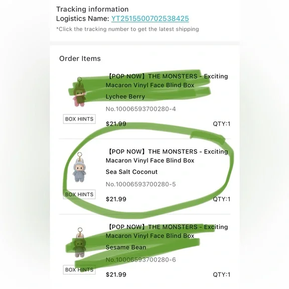 NIB POP MART LABUBU Exciting Macaron Sea Salt Coconut - Picture 5 of 11